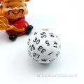 Bescon polyhedral dice dice 50-sides dice ، d50 die ، d50 dice ، 50 Quarity dice ، 50 Qualing Cube Colling